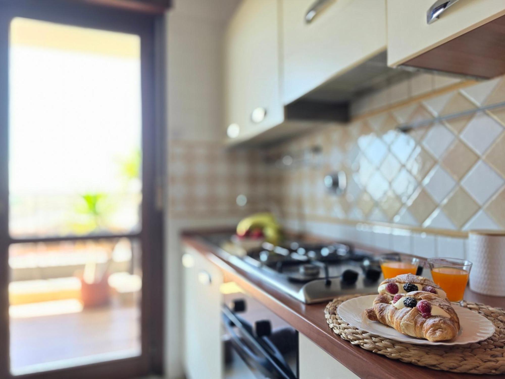 Ferienwohnung Casa Relax Con Terrazza Panoramica Fiumicino Exterior foto