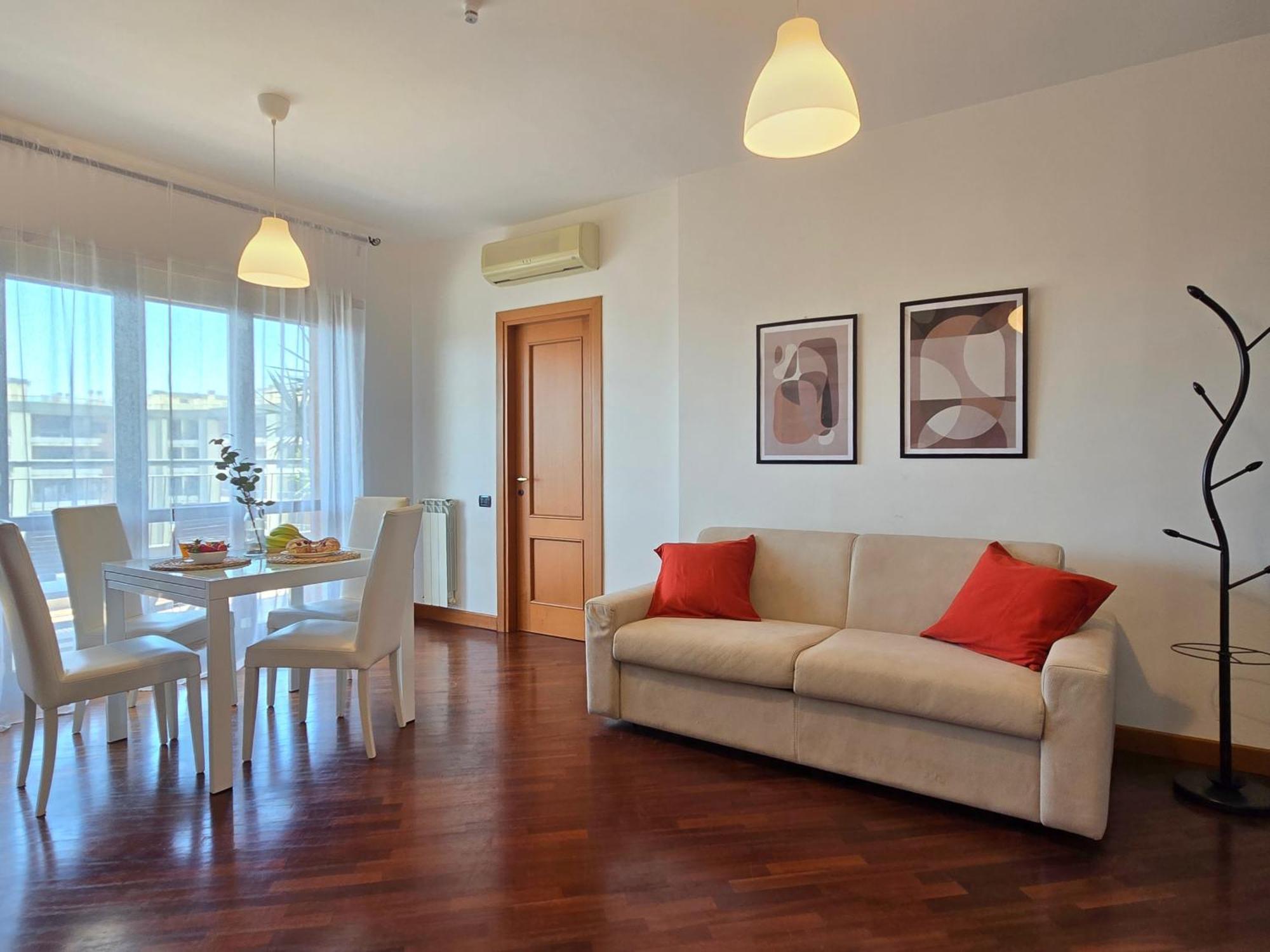 Ferienwohnung Casa Relax Con Terrazza Panoramica Fiumicino Exterior foto