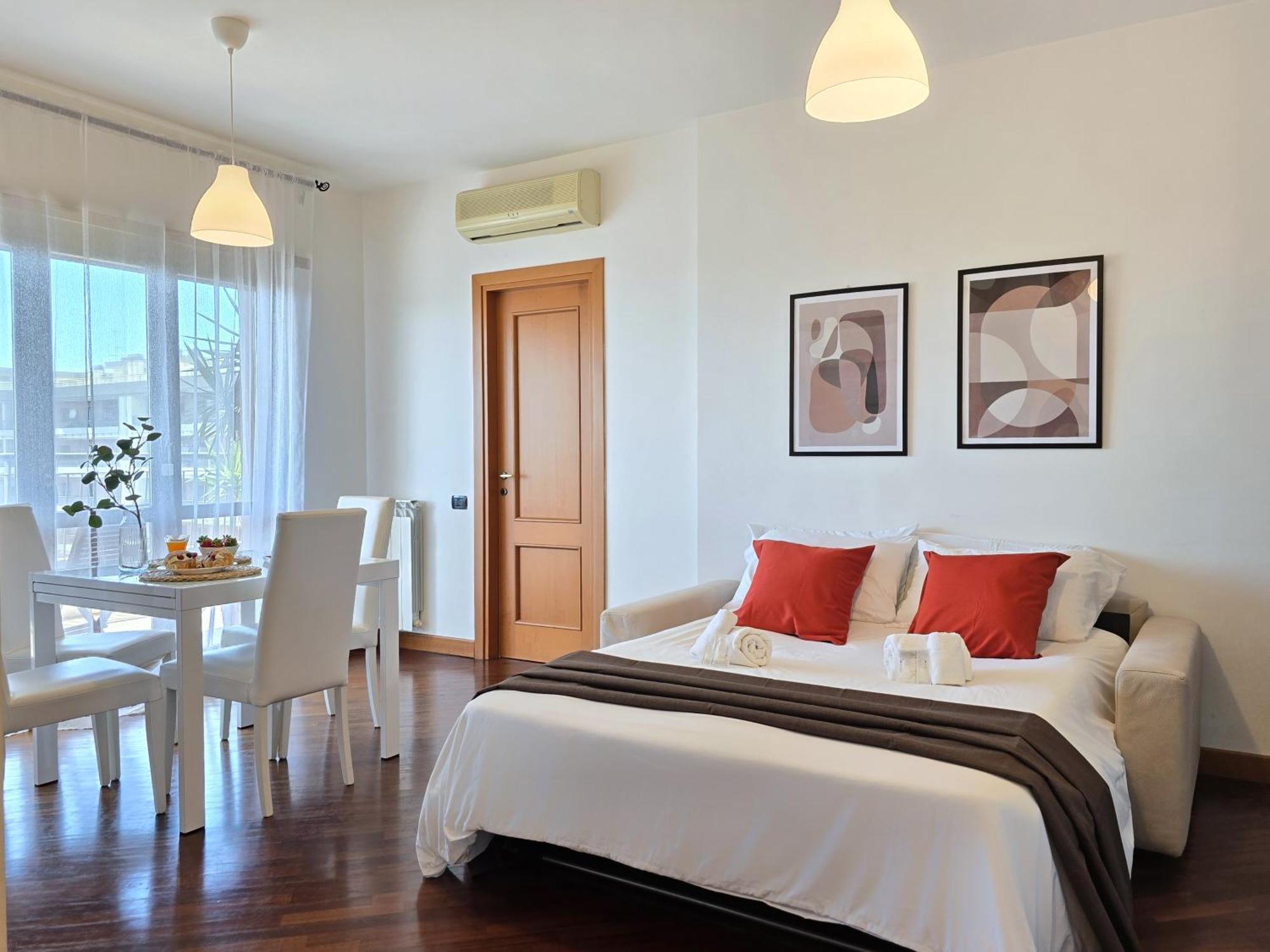 Ferienwohnung Casa Relax Con Terrazza Panoramica Fiumicino Exterior foto